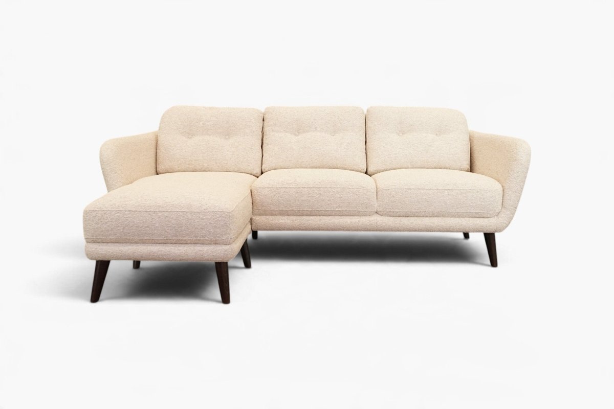 Arlo 5+ Seater LHF Chaise End Sofa, Soft Boucle Natural