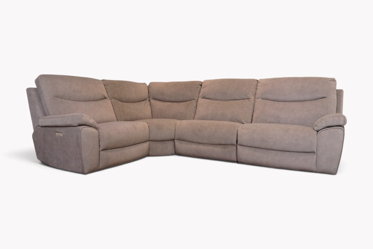 Bagnolo Modular Fabric Corner Sofa, Camelia Light Grey
