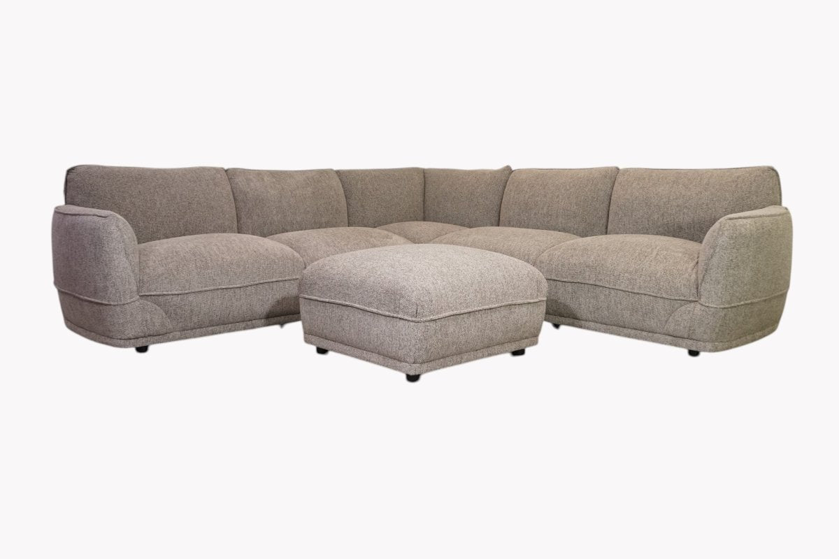 Belize Large Modular Corner Sofa, Cosy Smoke
