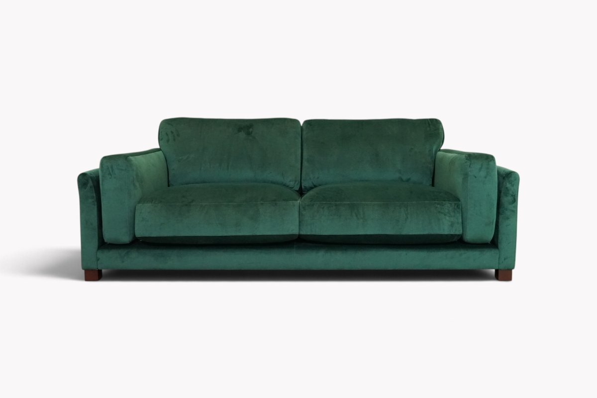 Border 4 Seater Sofa, Sensual Velvet Forest