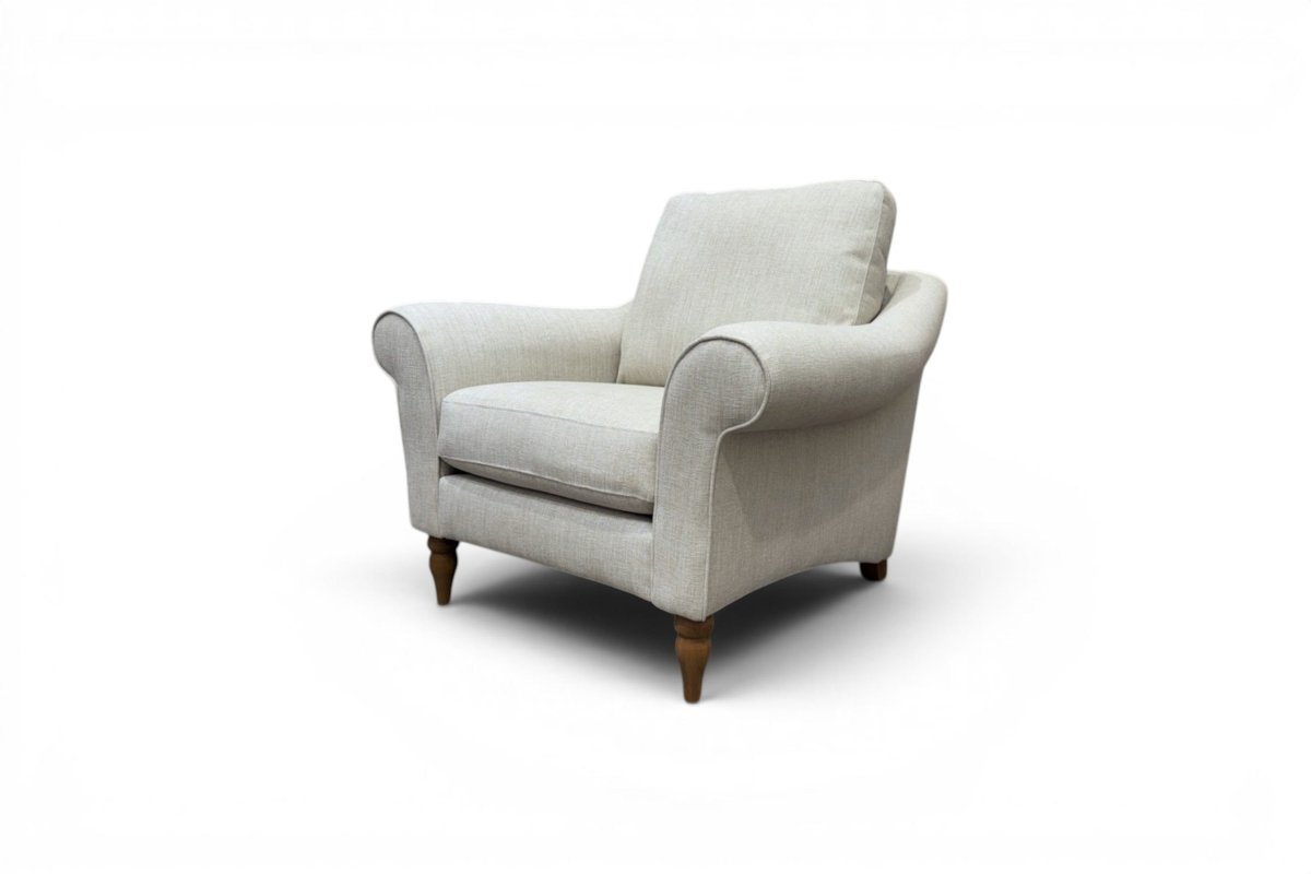 Camber Armchair, Aquaclean Matilda Natural