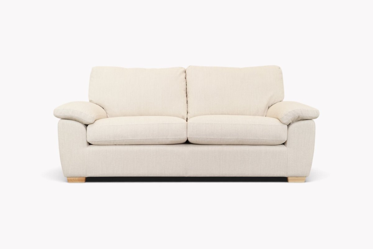 Camden Large 3 Seater Sofa, Aquaclean Matilda Natural