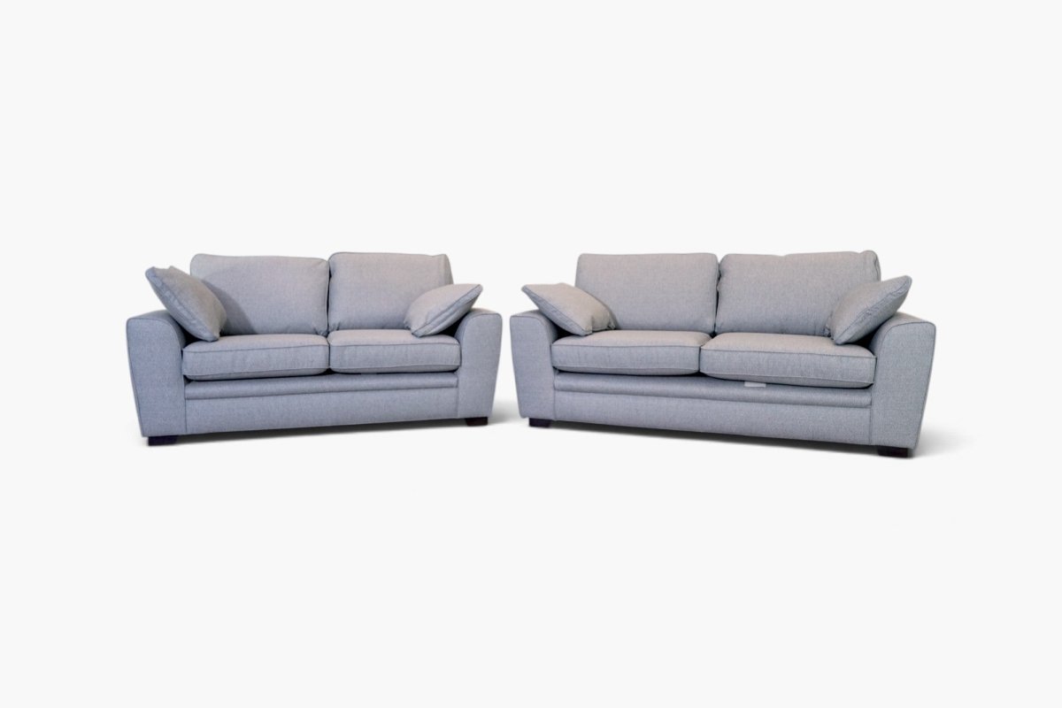 Chalfont Fabric 3 & 2 Seater Sofa Set, Orm Duckegg