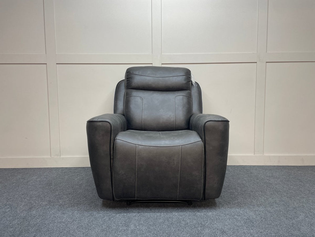 Eiger Power Reclining Armchair, Resilience Graphite