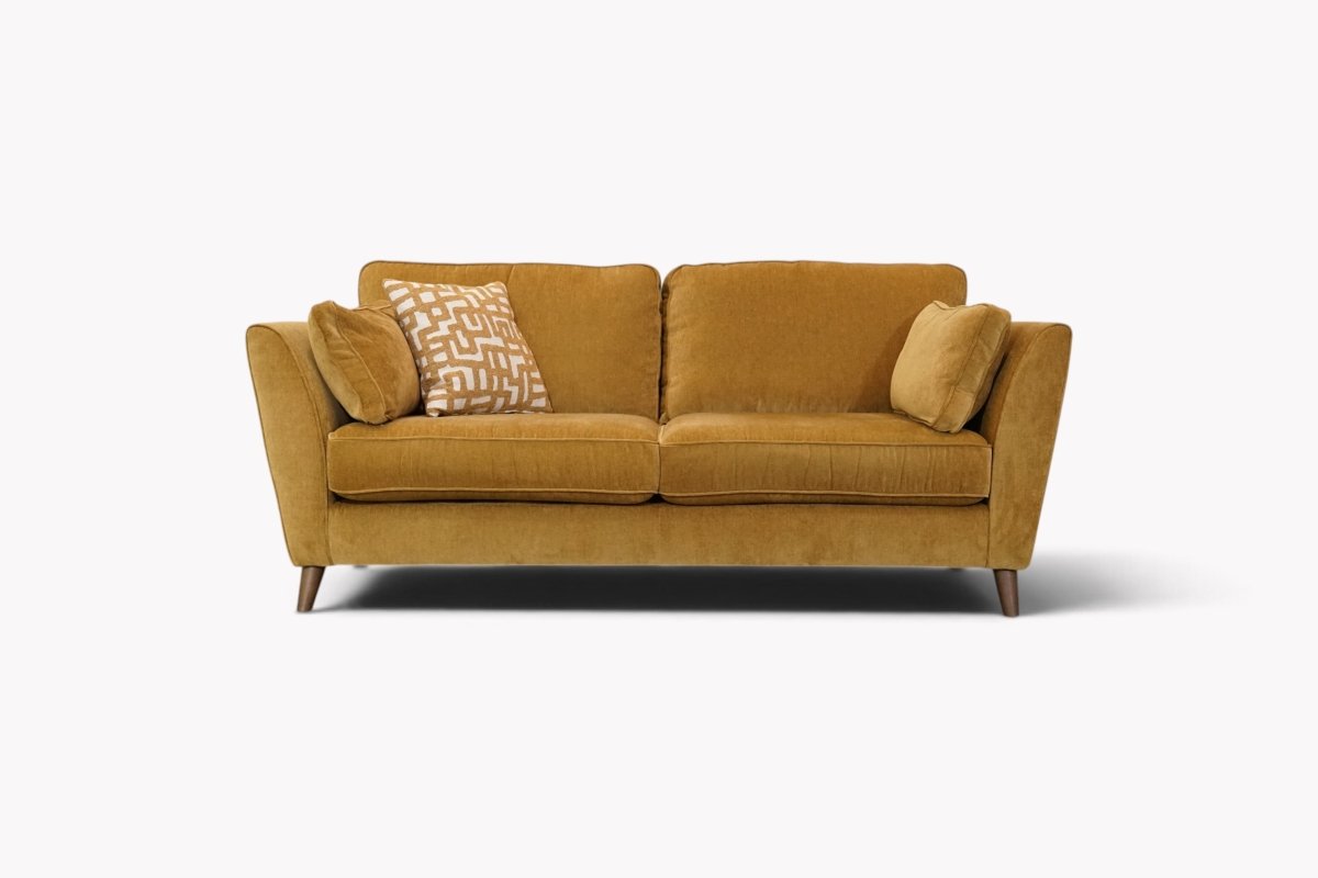 Keswick Large Fabric 3 Seater Sofa, Dusk Sunflower