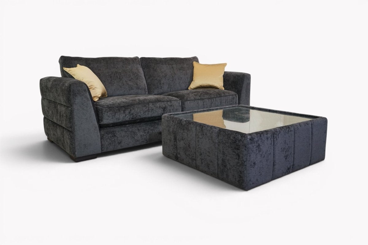 Magnifico 3 Seater Sofa, Mirage Black