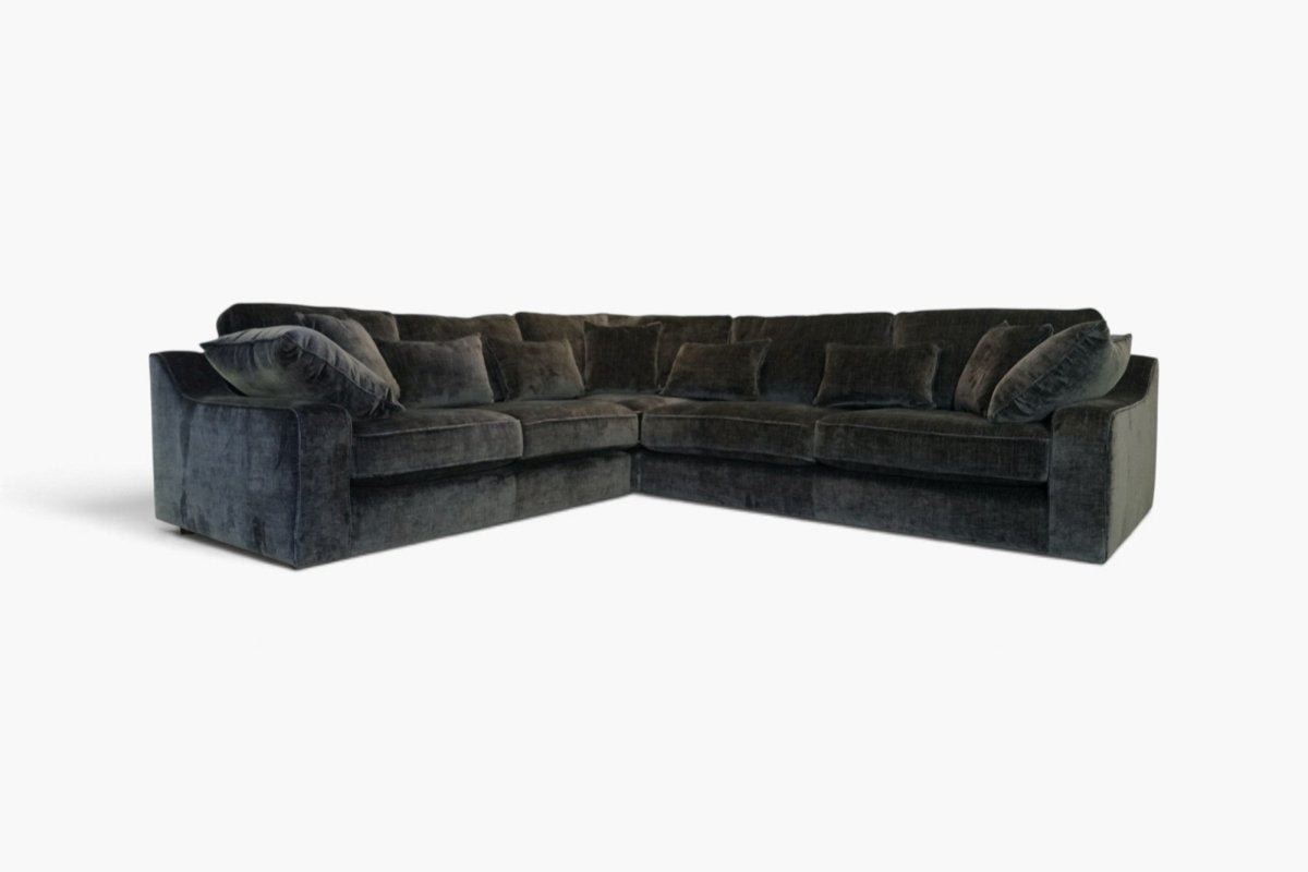 Manhattan Large 2 Corner 3 Sofa, Zelda Charcoal