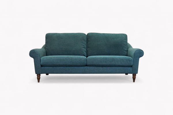 Camber Grand 4 Seater Sofa, Chunky Chenille Dark Teal