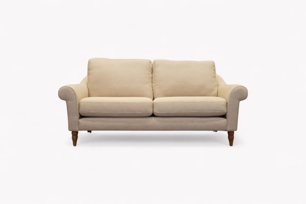 Camber Large 3 Seater Seater Sofa, Twisted Boucle Putty