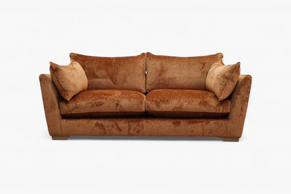 Dunstable 3 Seater Sofa, Soft Plain Umber