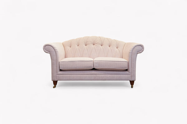Laura Ashley Gloucester Small 2 Seater Sofa, Edwin Blush