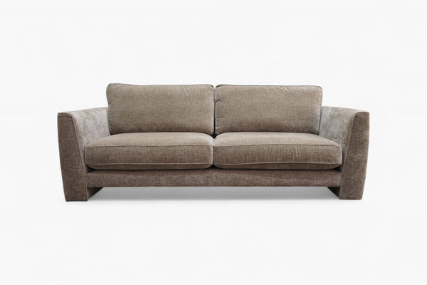 Huxham 4 Seater Sofa, Luxe Chenille Taupe