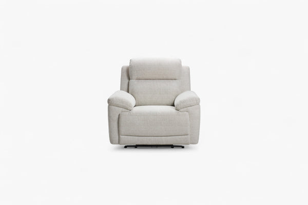 Lucius Power Recliner Armchair, Vespa Cream