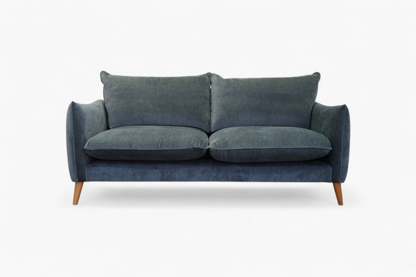 Paloma Medium 2 Seater Sofa, Luxe Atlantic