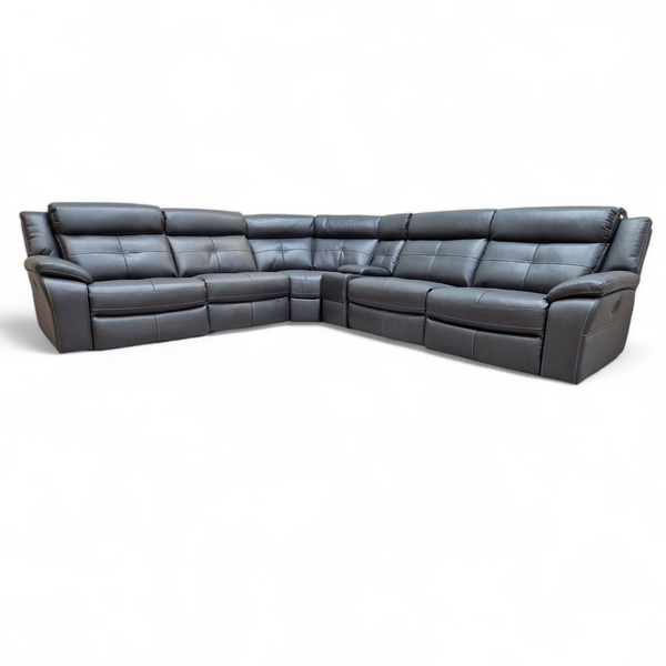 Langdale Large Power Reclining Corner Sofa, Graphite Resilience Fabric