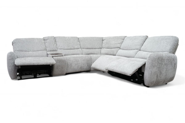 The SnuggleMaster Corner Sofa, Mushroom Mist