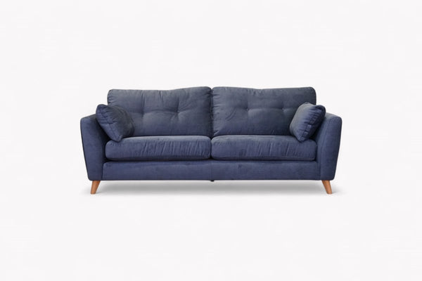 Alfie Grand 4 Seater Sofa, Aquaclean Titan Navy
