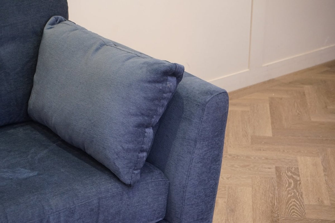 Alfie Grand 4 Seater Sofa, Aquaclean Titan Navy