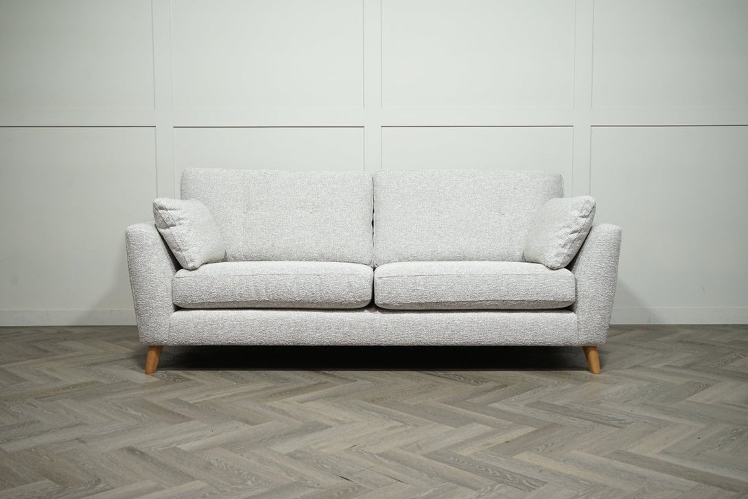 Alfie Grand 4 Seater Sofa, Soft Boucle Biscuit