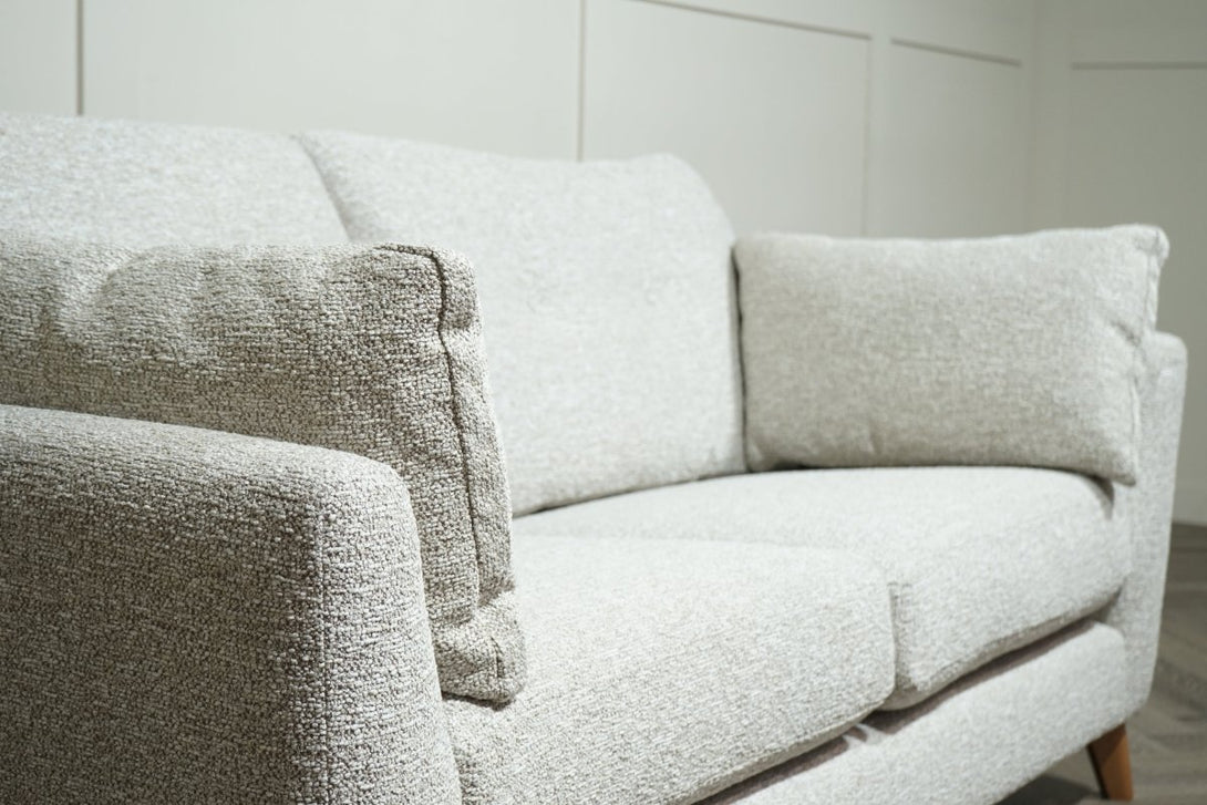 Alfie Large 3 Seater Sofa, Soft Boucle Biscuit