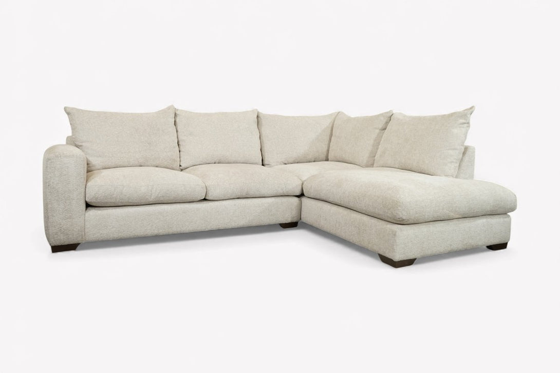 Alston RHF Corner Sofa, Tabby Natural