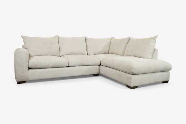 Alston RHF Corner Sofa, Tabby Natural