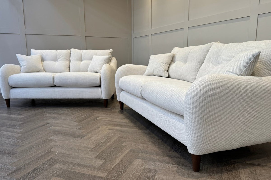 Ambleside 3 + 2 Seater Sofa Set, Rutland Cream