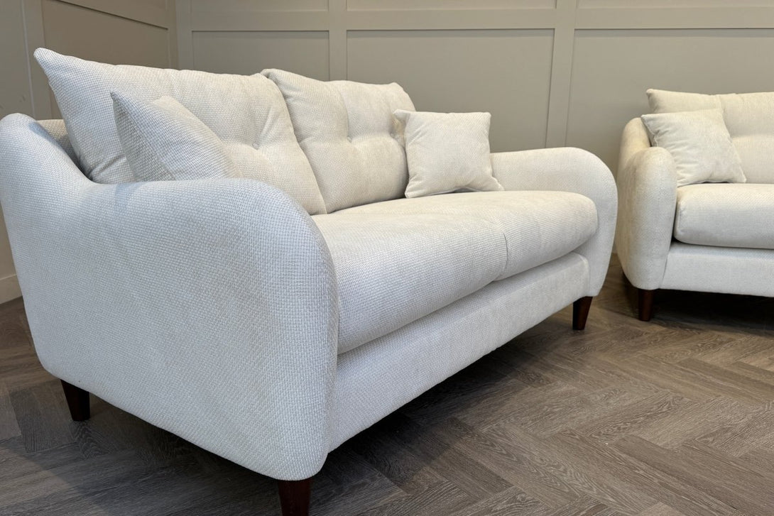 Ambleside 3 + 2 Seater Sofa Set, Rutland Cream