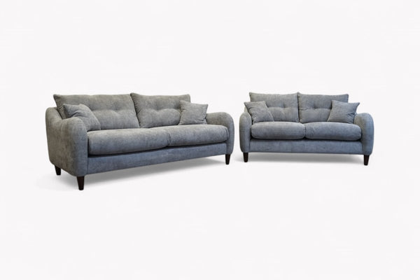 Ambleside 3 + 2 Seater Sofa Set, Rutland Truffle