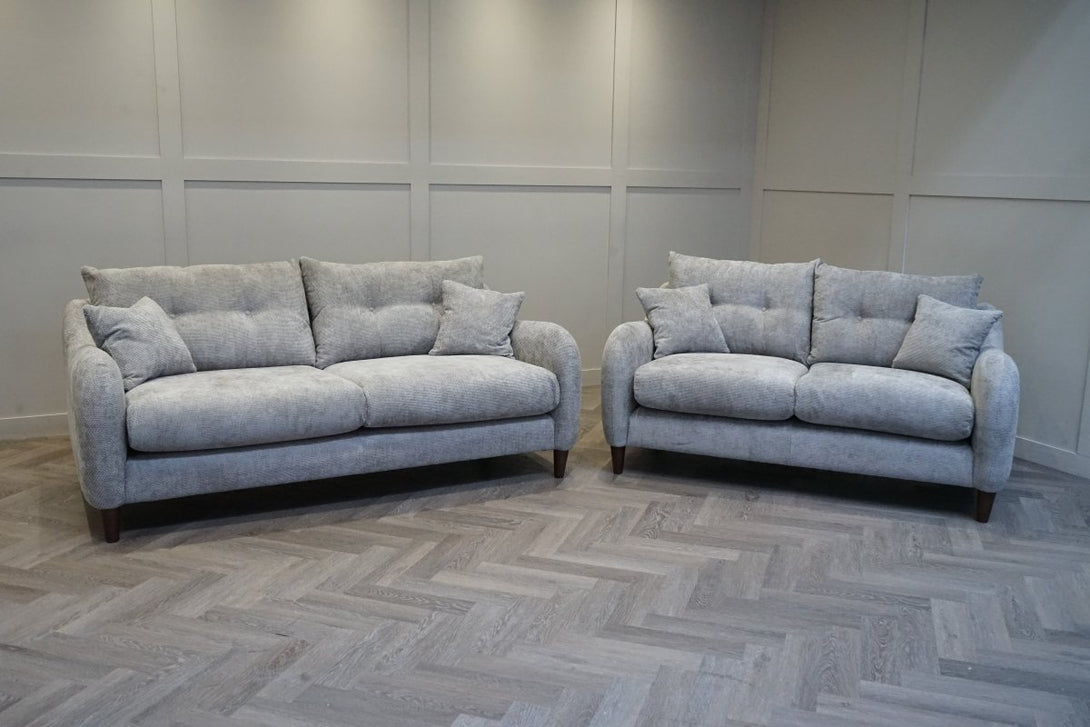 Ambleside 3 + 2 Seater Sofa Set, Rutland Truffle
