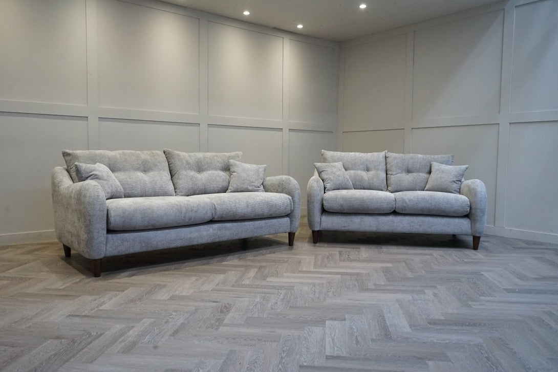 Ambleside 3 + 2 Seater Sofa Set, Rutland Truffle