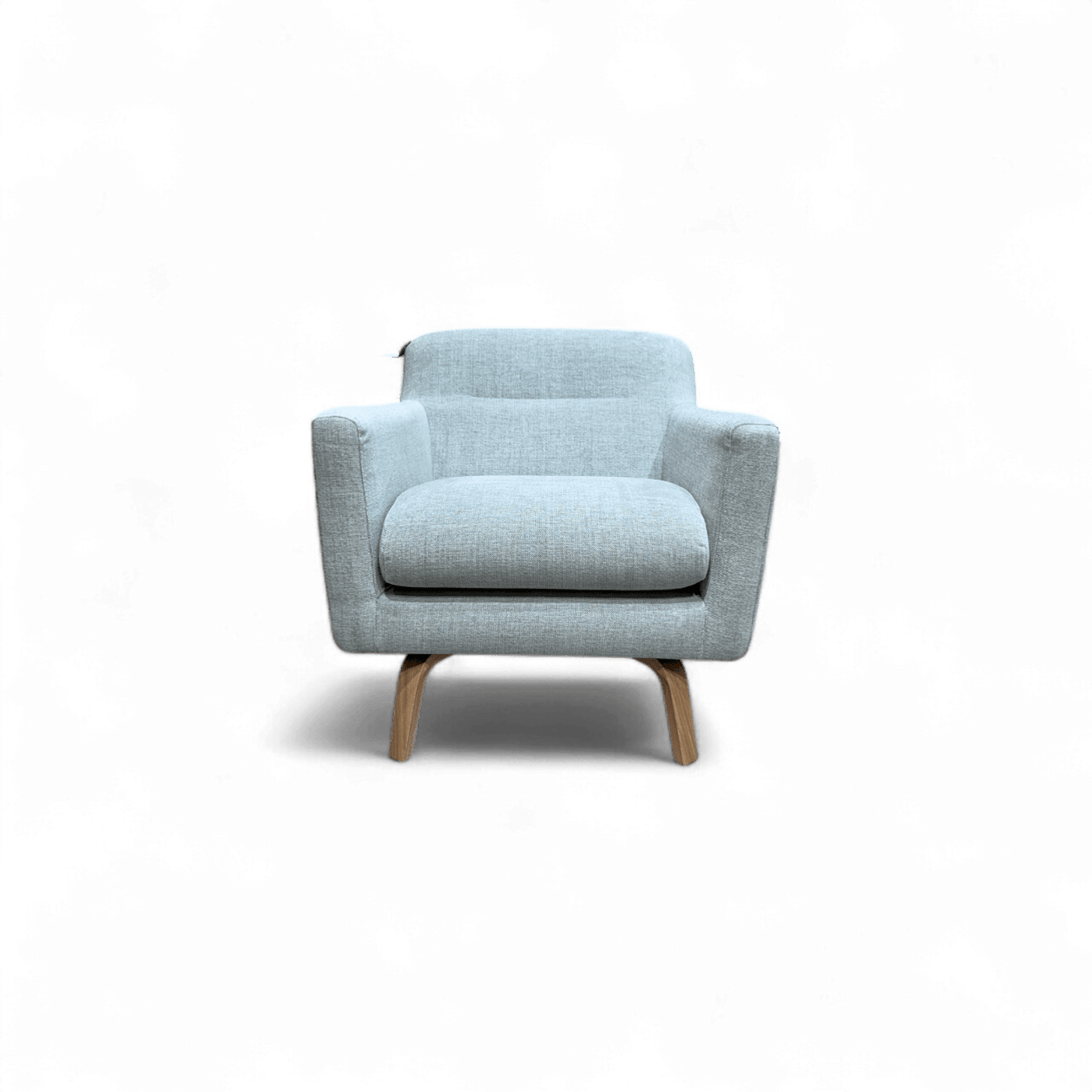 Archie II Armchair, Chunky Chenille Seagrass