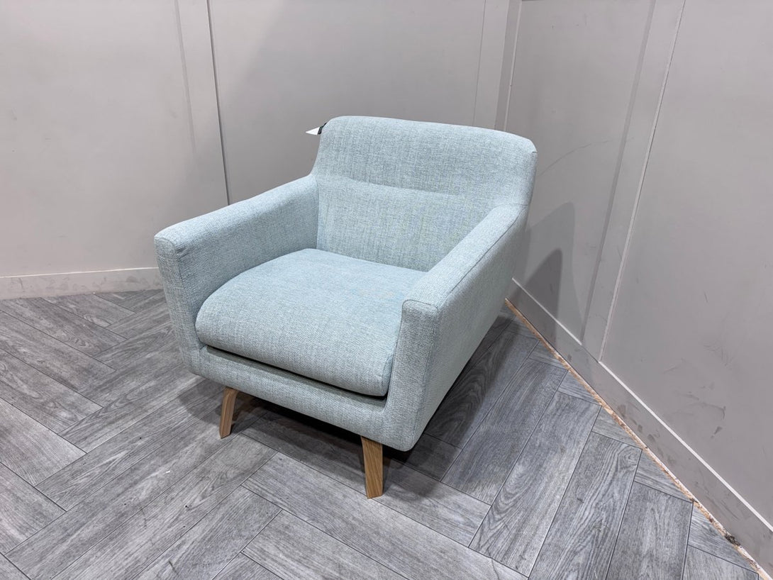 Archie II Armchair, Chunky Chenille Seagrass