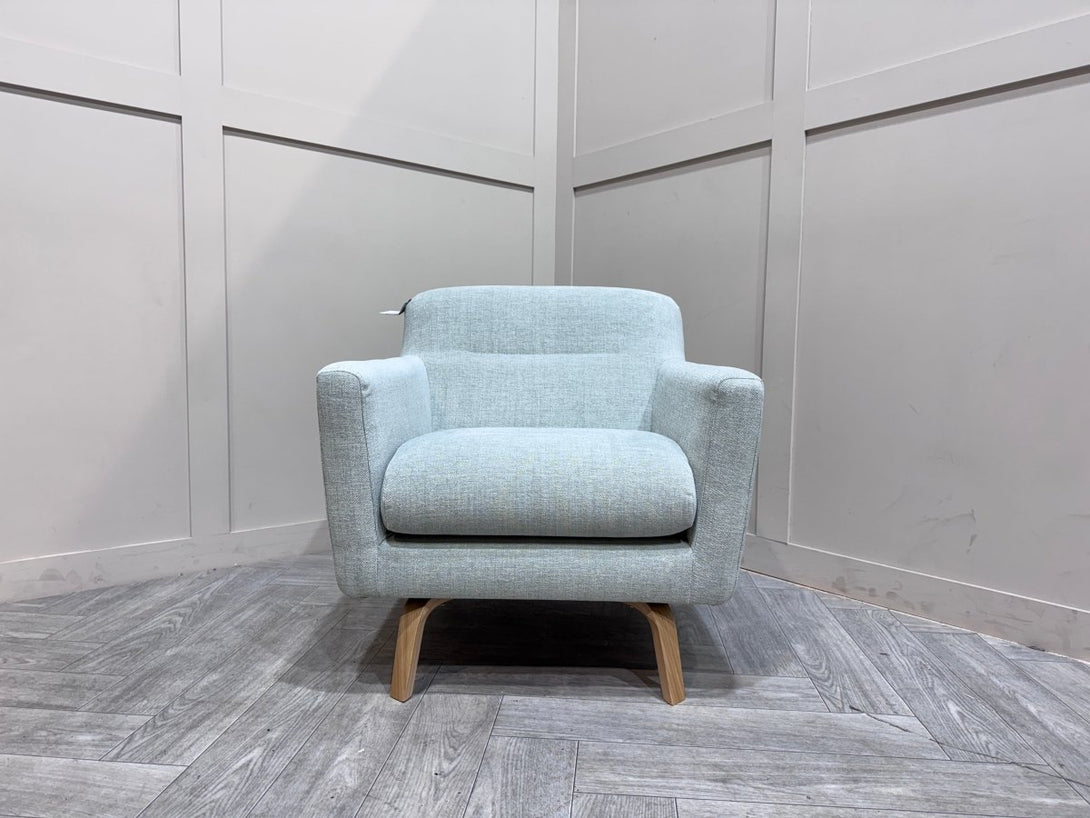 Archie II Armchair, Chunky Chenille Seagrass