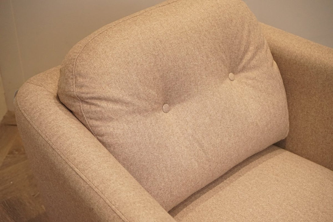 Arlo Armchair, Brushed Tweed Mole