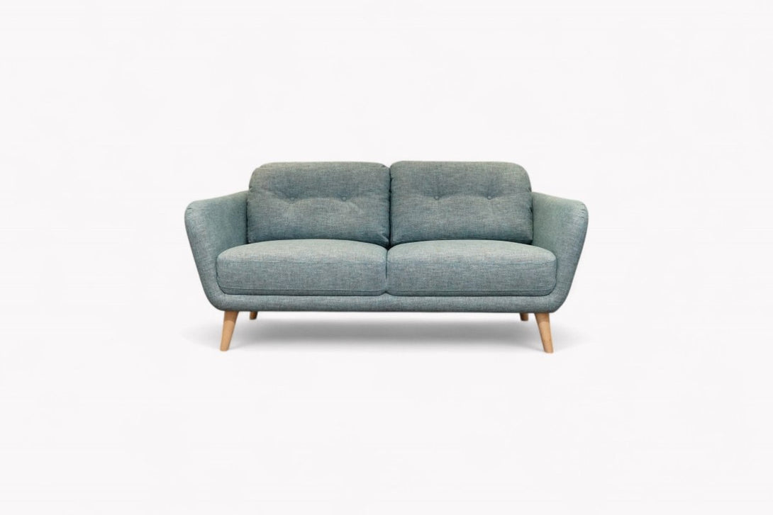 Arlo Medium 2 Seater Sofa, Aquaclean Connie Teal