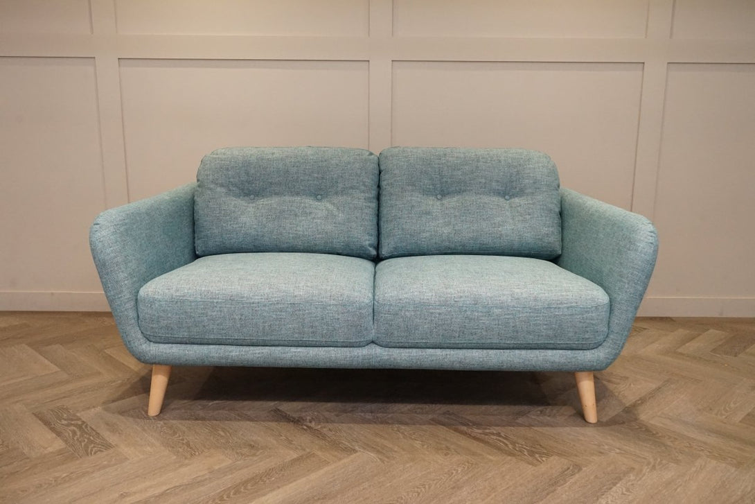 Arlo Medium 2 Seater Sofa, Aquaclean Connie Teal