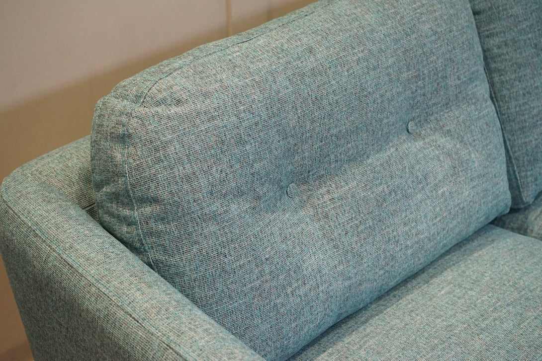 Arlo Medium 2 Seater Sofa, Aquaclean Connie Teal