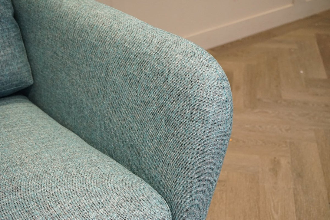 Arlo Medium 2 Seater Sofa, Aquaclean Connie Teal