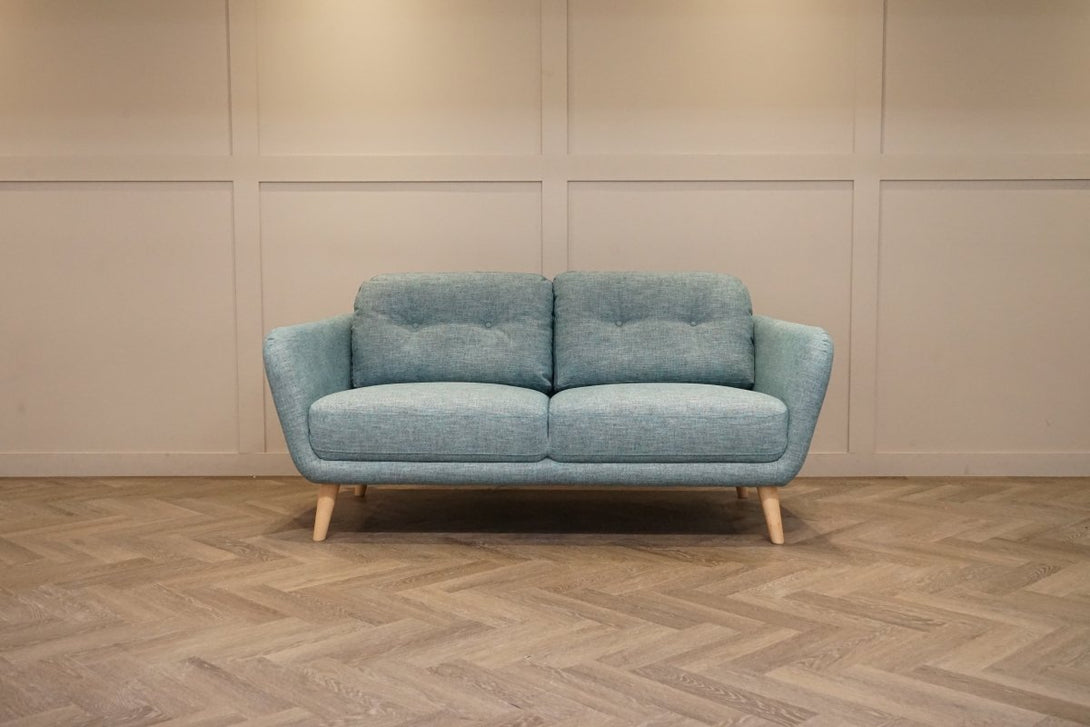 Arlo Medium 2 Seater Sofa, Aquaclean Connie Teal