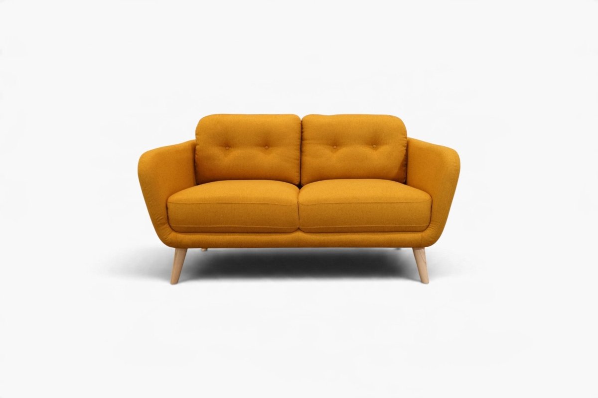 Arlo Small 2 Seater Sofa, Brushed Tweed Honey