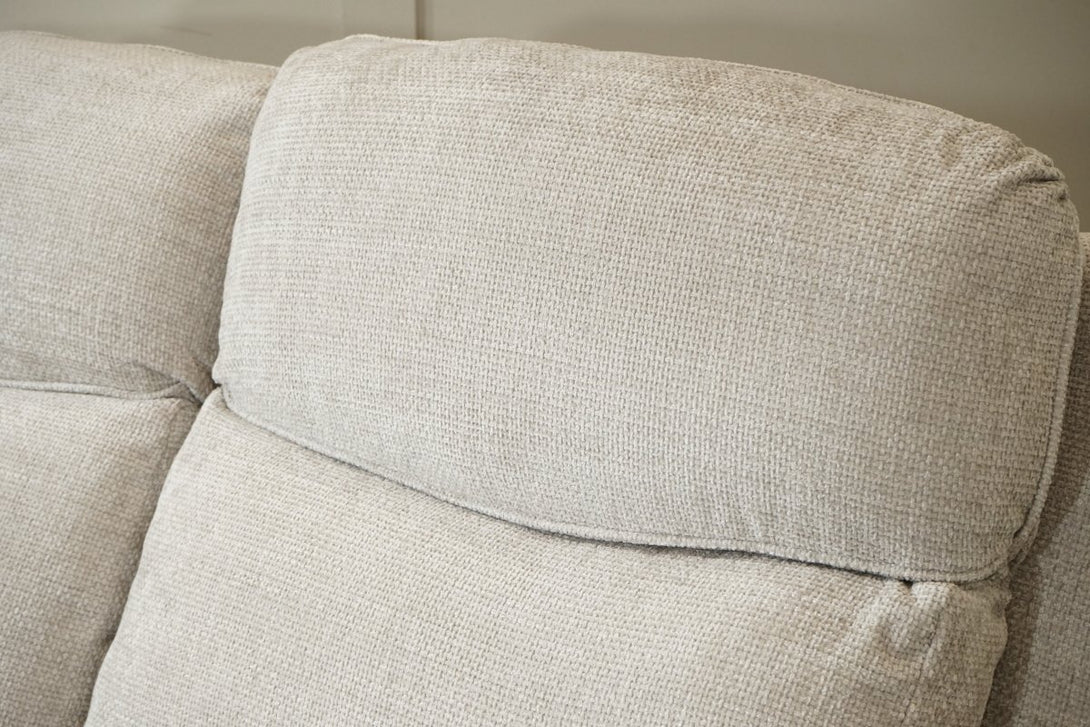 Ashbury 3+2 Seater Power Reclining Sofa Set, Hopsack Silver