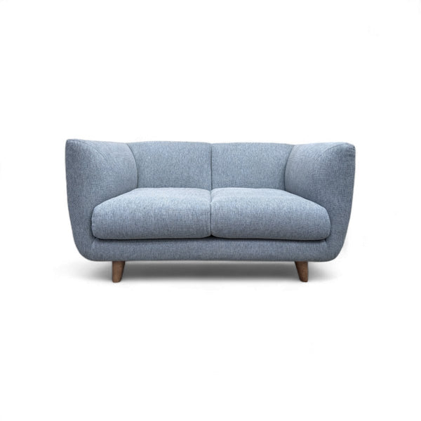 Ashford Medium 2 Seater Sofa, Piero Blue