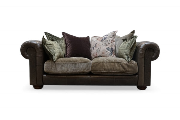 At The Helm Atlantis 2 Seater Scatter Back Sofa, Roaming Forest