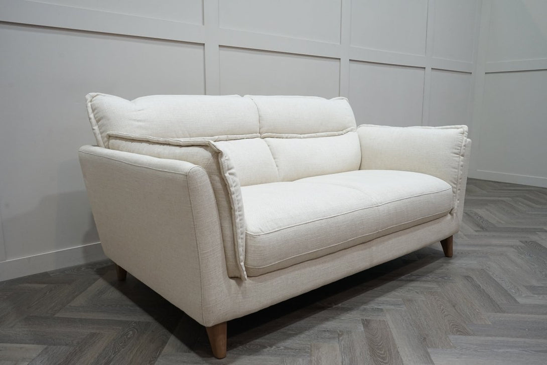 At The Helm Ellen Medium 2 Seater Sofa, Natural Linen