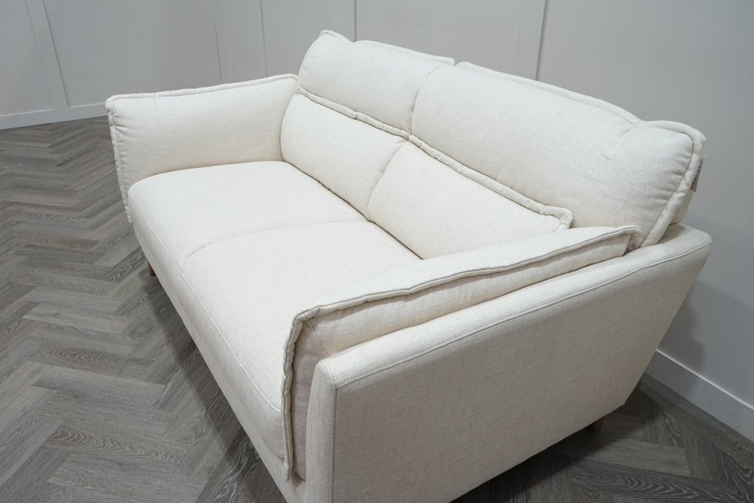 At The Helm Ellen Medium 2 Seater Sofa, Natural Linen