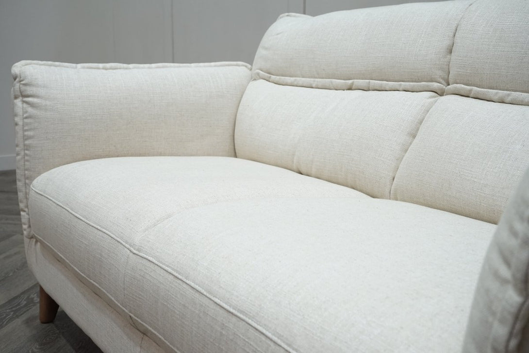 At The Helm Ellen Medium 2 Seater Sofa, Natural Linen