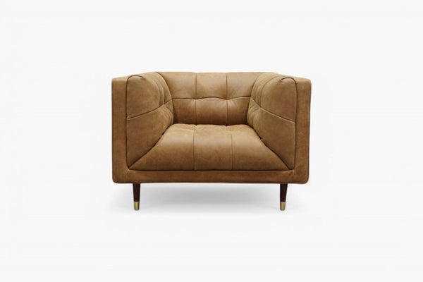 At The Helm Grace Leather Armchair, Explorer Yellowstone