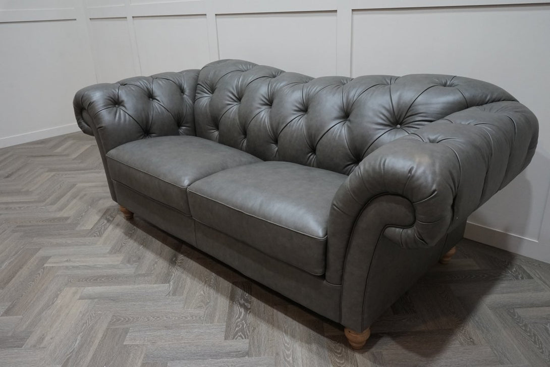 At The Helm Kingston Medium 3 Seater Sofa, Gorge Grey