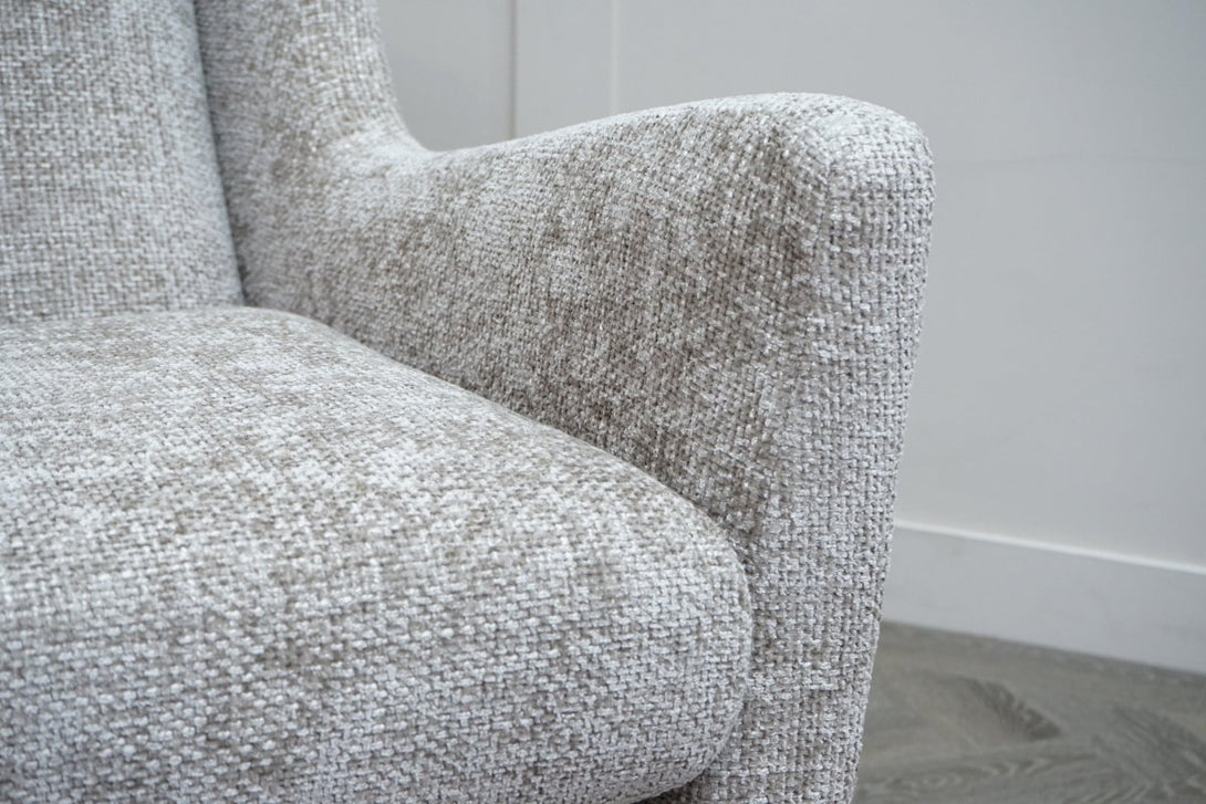 Atelier Accent Chair, Tabby Linen